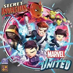Marvel United Secret Invasion Expansion Kickstarter CMON New in Shrink - Picture 1 of 1