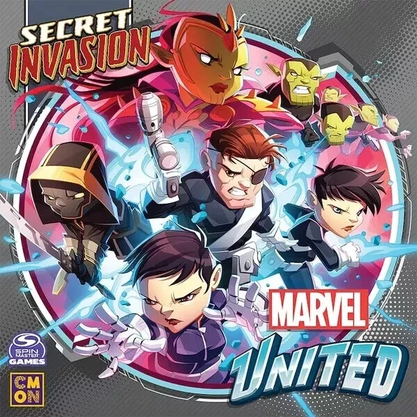 Marvel United Multiverse Secret Invasion Expansion Kickstarter - CMON
