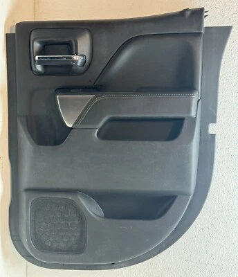 14-18 SILVERADO GMC SIERRA DOBLE CABINA Pasajero Derecha Panel Puerta Trasera OEM 23387427 Foto 1 de 2