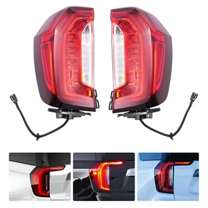 LED Tail Light Assembly Left & Right Side Rear Lamp For 2021-2024 GMC Yukon - Picture 1 of 20