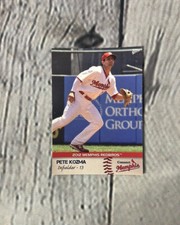 Pete Kozma 2012 Multi Ad Memphis Redbirds Team Set Card #9 Owasso OK