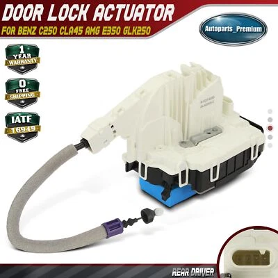 Actuador de cerradura de puerta trasero izquierdo mercedes-benz w117 cla250 w218 cls550 c250 e350 Foto 1 de 4