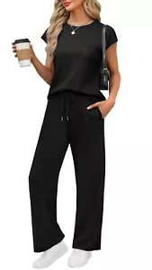 2 Piece Sets for Women Summer Lounge Sets Country Concert Cruise Outfits Busi... - Picture 1 of 6