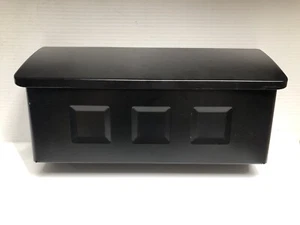 Architectural Mailboxes Wayland Black, Small, Steel, Wall Mount Mailbox - Picture 1 of 6
