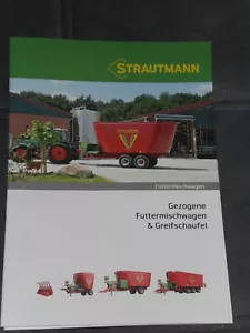 STRAUTMANN gezogene Futtermischwagen, Greifschaufel Prospekt 10/2024 ( 24930 ) - Bild 1 von 1