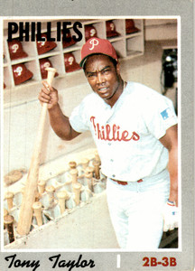 1970 Topps #324 Tony Taylor Philadelphia Phillies