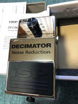 iSP Technologies DECIMATOR Rauschunterdrückung Effekpedal für Gitarre mit Box - Bild 1 von 4