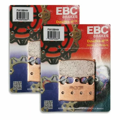N4 PASTIGLIE FRENO ANTERIORE SINTER EBC FA 158HH SUZUKI GSR 600 2006 2007 2010 - Immagine 1 di 3