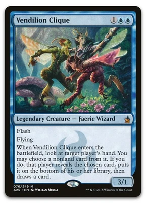 Vendilion Clique #76 (NM) Masters 25 A25 Magic MTG - Image 1 of 2