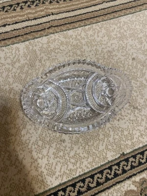 Crystal Side Or Soap Dish - Image 1 of 3