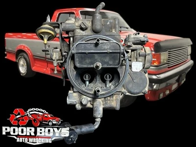 Ford F-150 1987 A/T Holley carburador de 4 barriles 758A852 1984 1985 1986 1987 OEM Foto 1 de 4