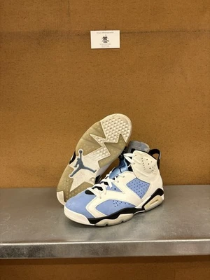 Air Jordan 6 Retro "UNC" Universidad Azul Blanco Negro CT8529-410 Talla 8 LIMPIO Foto 1 de 4