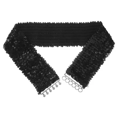  Abito con paillettes Cintura elasticizzata per abito Fornitura di abiti - Immagine 1 di 4