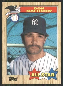1987 Topps #606 Don Mattingly New York Yankees 2561 - Imagen 1 de 2