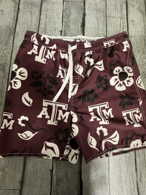 Nuevo con etiquetas Bañador Wes & Willy Texas A&M Aggies XL Granate X-Grande Para Hombre Nuevo con Etiquetas Foto 1 de 4