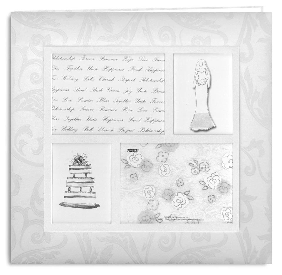 先锋 4 框架织物剪贴簿 12"X12"-20 页 — 第 1/1 张图片