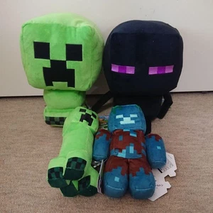 Minecraft plush toy 4-piece set #23f66e - Picture 1 of 24