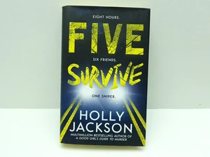 Five Survive Holly Jackson 2022 Hardcover Electric Monkey Thriller Book - Picture 1 of 6