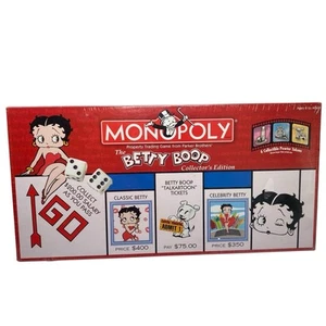 Gioco da tavolo Betty Boop Monopoly edizione da collezione NUOVO 2002 - Foto 1 di 6