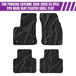 Car Mats For Porsche Cayenne 2019-2025 E3 9YA/9YB Durable With Install Tool 4pc - Picture 1 of 2