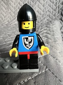 LEGO Black Falcon Minifigure Castle cas098 6102 6062 CMF Minifig