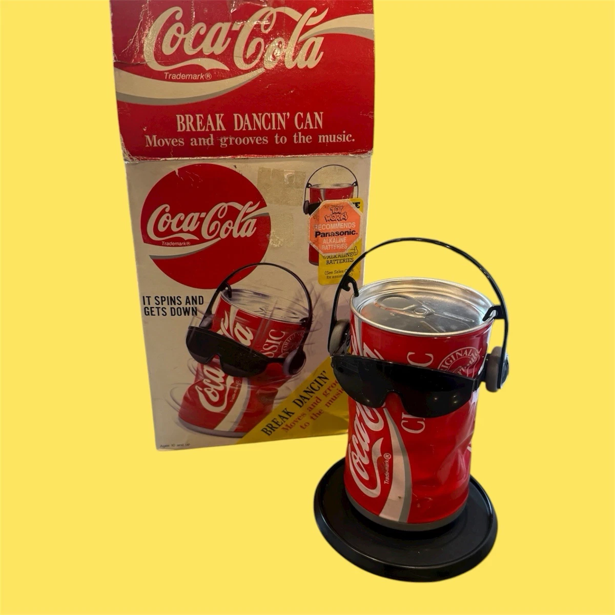 80s 当時物 ダンシング コカコーラ缶 COCA COLA おもちゃ 80s 当時物 ダンシング コカコーラ缶 COCA COLA おもちゃ 80s 当時物
