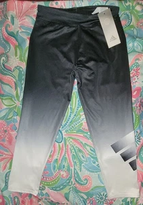 New Girls Adidas Capri Leggings Size S 7/8 - Picture 1 of 4