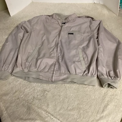 Chaqueta de corredor icónica clásica beige grande vintage solo para miembros para hombre LEER LEER Foto 1 de 4