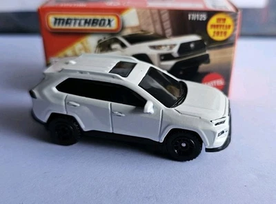 MATCHBOX 2025 POWER GRABS - TOYOTA RAV4 TRD [WHITE] NEAR MINT VHTF SEALED BOX  - Image 1 of 4