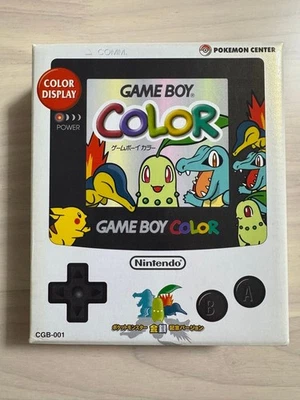 Nintendo Game Boy Color Pokemon Gold Silver Limited Edition Console Boxed Japan - Image 1 of 4