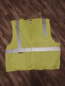 Radians SAFETY Gilet Break Away, Cl2, X-Back, Hi-Viz, Lime, Taglia 2x - Foto 1 di 2