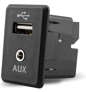 NEW Replacement USB Connector Audio Auxiliary Video Output Jack For Nissan 13-19 - Foto 1 di 9
