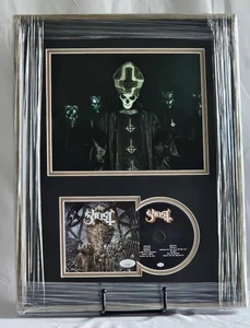 GHOST IMPERA SIGNED Autogramm CD Tobias Forge Papa Emeritus JSA gerahmt - Bild 1 von 3