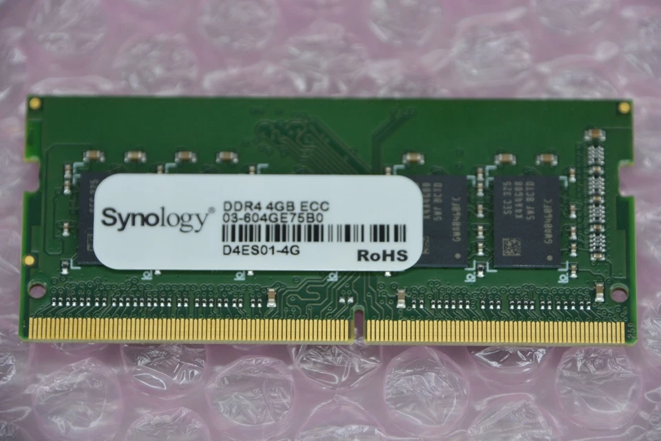 Módulo de memoria Synology 4 GB DDR4 ECC SO-DIMM - D4ES01-4G Foto 1 de 1