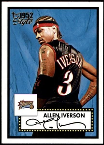 Allen Iverson 112 2005-06 Topps 1952 Style - Philadelphia 76ers Sixers - Picture 1 of 2