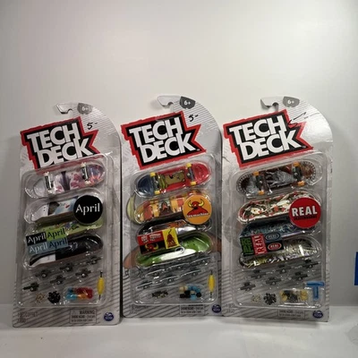 Tech Deck Skateboard Lot Of 3 NEW HTF!!! NEW SEALED RARE HARD TO FIND - Image 1 of 4