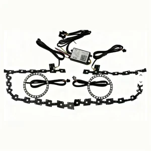 For 11-20 Chrysler 300C Bluetooth APP RGB Multi-Color LED DRL Board w/ Halo Ring - Picture 1 of 5