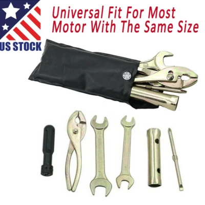 Universal Motorcycle Repair Tool Kit For Honda YAMAHA Kawasaki BMW Suzuki Can-Am - Image 1 of 4