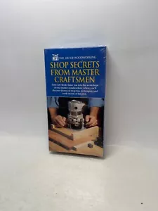 Shop Secrets from Master Craftsmen VHS 1994 Time Life *SEALED NEW* *Buy 2 Get 1* - Picture 1 of 6