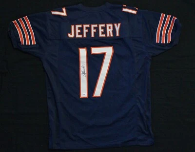 Camiseta autógrafa autografiada por Alshon Jeffery de los Bears PSA/DNAV97759 Foto 1 de 4