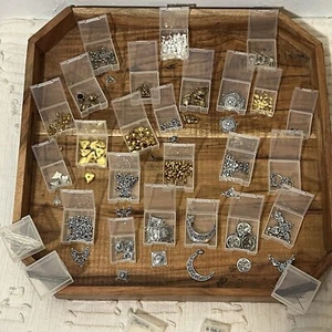 Jewelry Crafting Supplies Charms For Necklaces Earrings Silver Gold Tone - Picture 1 of 10