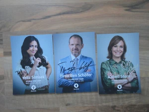 ** 3 Autogrammkarten ** Sturm der Liebe ** LOOK ** sign ** - Bild 1 von 1