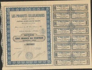 LES PRODUITS CELLULOSIQUES (W) - Picture 1 of 1