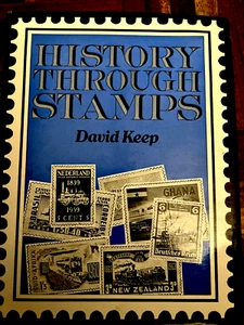 Rare Collectable: History Through Stamps By David Keep 1974 Wren Publishing - Picture 1 of 7