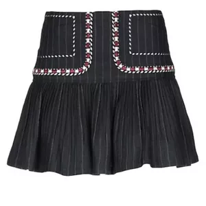 Minigonna ISABEL MARANT Etoile Jessie Linen nuova con etichette - XL - Foto 1 di 10