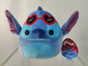 GAFAS CORAZÓN SQUISHMALLOWS STITCH SAN VALENTÍN 8" FELPA NUEVAS CON ETIQUETAS - Imagen 1 de 6
