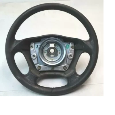 Volante de conductor de 4 radios negro OEM 98-05 MERCEDES W163 ML350 ML500 ML55 AMG Foto 1 de 4