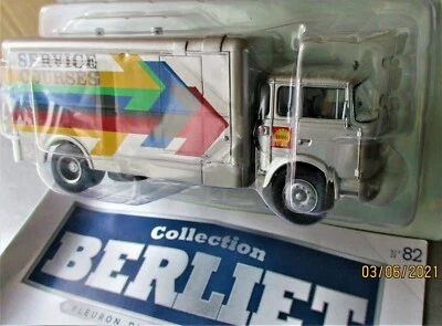 1/43 camion Berliet GBK 6 Shell service courses 1967 Ixo Hachette n°82 colection - Photo 1/4