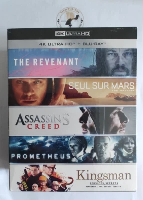 The Best of 4K Boxset 5 Movies FRENCH Edition / English Audio *SEE DESCRIPTION* - Image 1 of 4