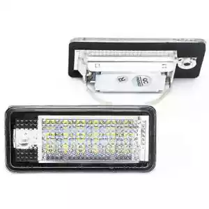 18 LED 6000K License Number Plate Light Lamp For Audi A3 S3 A4 S4 B6 B7 A6 S6 A8 - Picture 1 of 6
